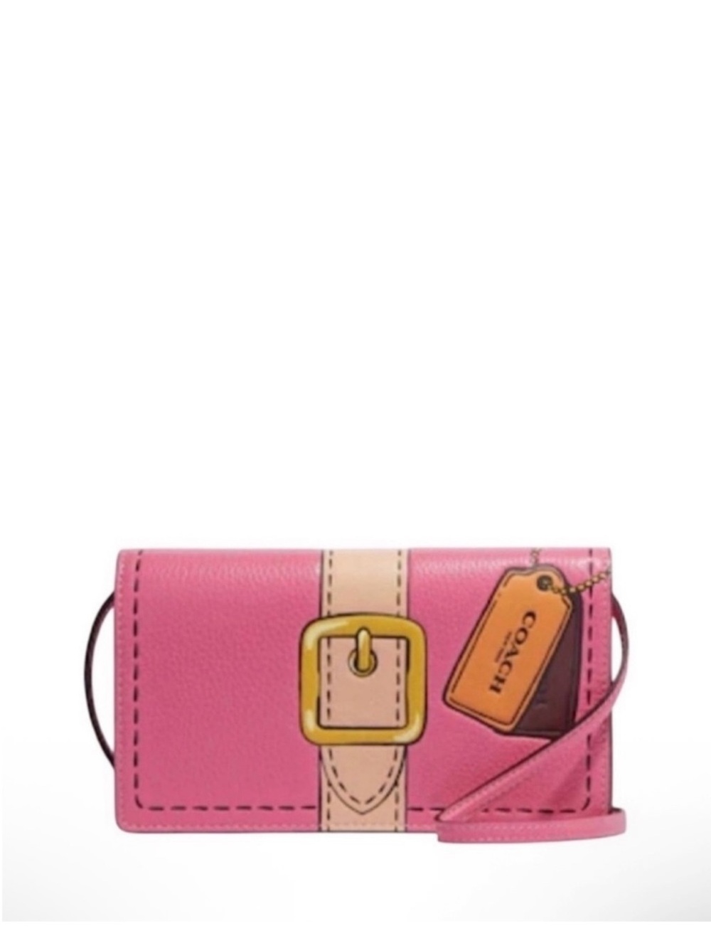 Coach Anna Fold-Over Crossbody-EUC